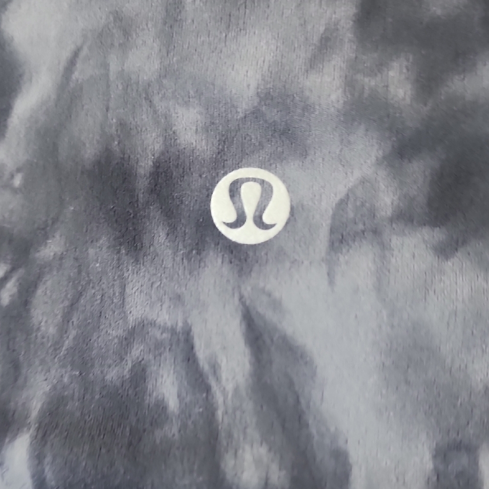 Lululemon Athletica Align High Rise Black and Gray Bike Shorts - Picture 5 of 6